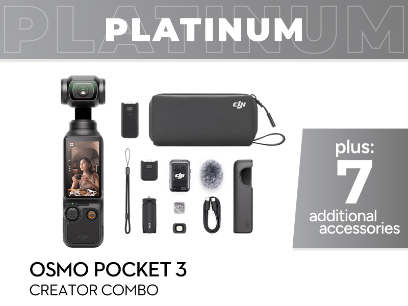Osmo Pocket 3 Platinum Combo [Back-Order]